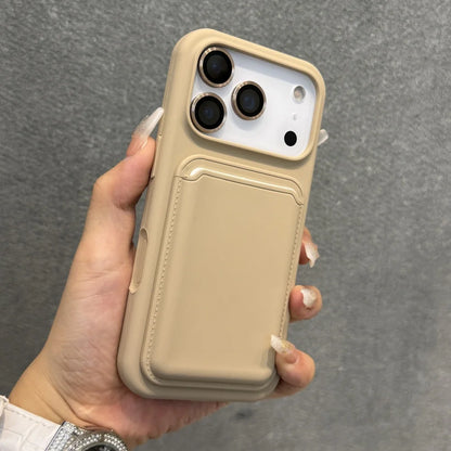 MagSafe Silicone Wallet Case | Shockproof iPhone Cover
