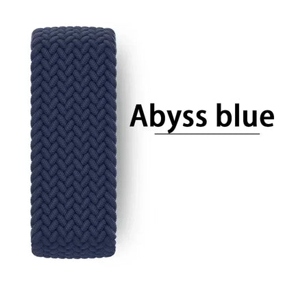 Braided Nylon Solo Loop Band for Apple Watch | 5 Colours