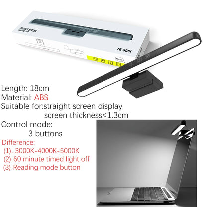 LED Monitor Light Bar 18-60cm Dimmable RGB Screen Hanging