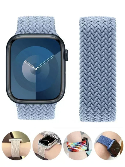 Braided Nylon Solo Loop Band for Apple Watch | 5 Colours