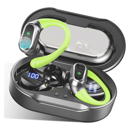 Wireless Sport Earbuds | Bluetooth 5.3, ENC, 50H Battery, LED