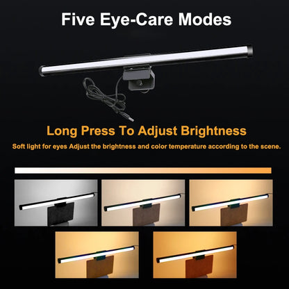 RGB LED Monitor Light Bar 30-44cm Screen Hanging Dimmable