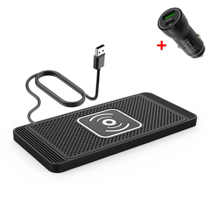 15W Car Wireless Charger Pad with Cooling Fan