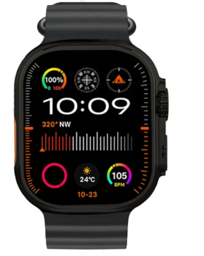 Hello Watch 5 Plus Ultra 3 Smart Watch | 2.04" AMOLED, 4GB ROM, Titanium Alloy