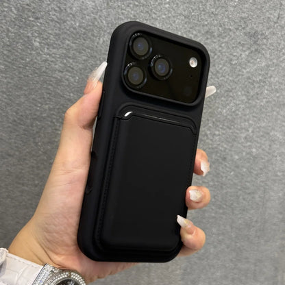 MagSafe Silicone Wallet Case | Shockproof iPhone Cover