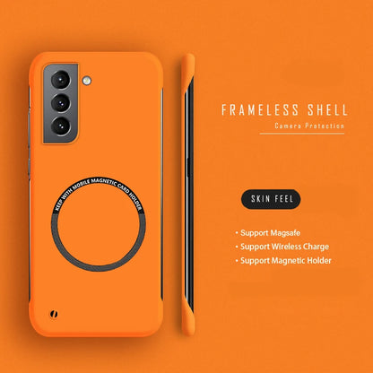 Slim Frameless Samsung MagSafe Matte Phone Case