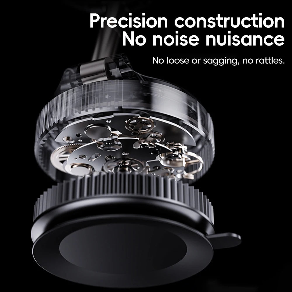 Magnetic Phone Holder with 360 Rotation & Suction Cup