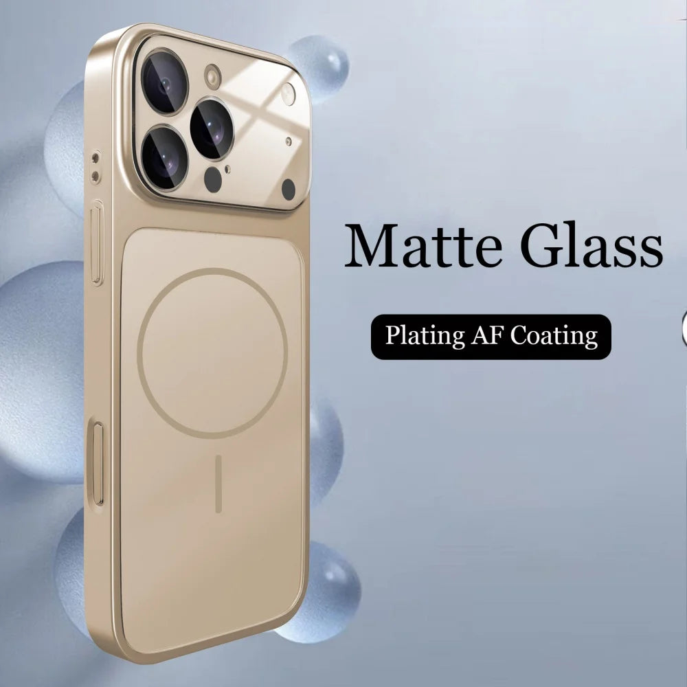 Glass Nano Matte iPhone Case MagSafe Compatible