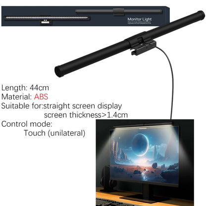 LED Monitor Light Bar 18-60cm Dimmable RGB Screen Hanging