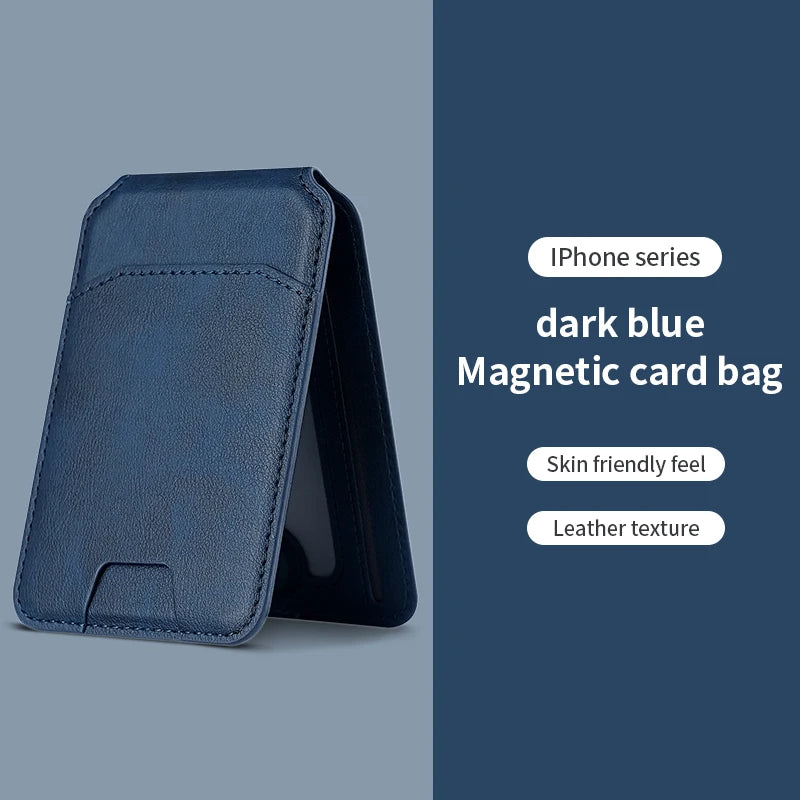 MagSafe Leather Card Wallet | Magnetic iPhone Holder