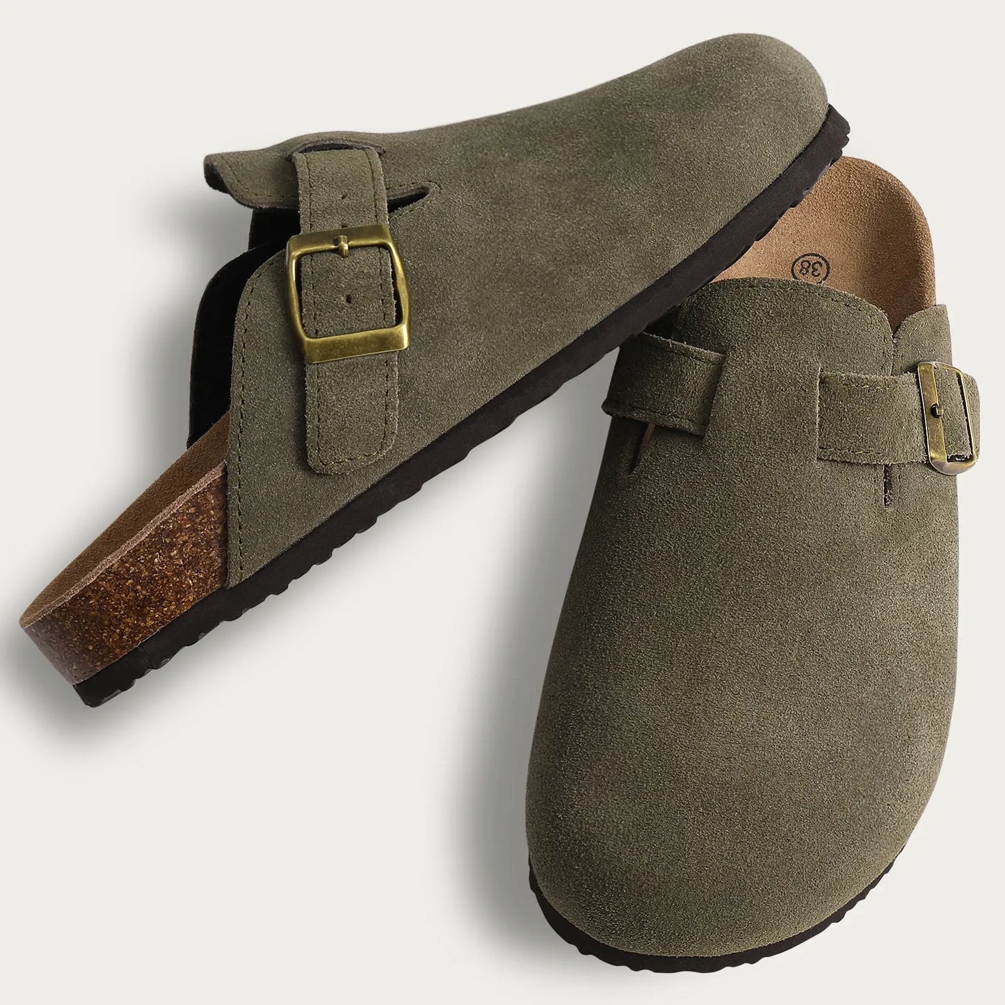 Comwarm Suede Mules Slippers