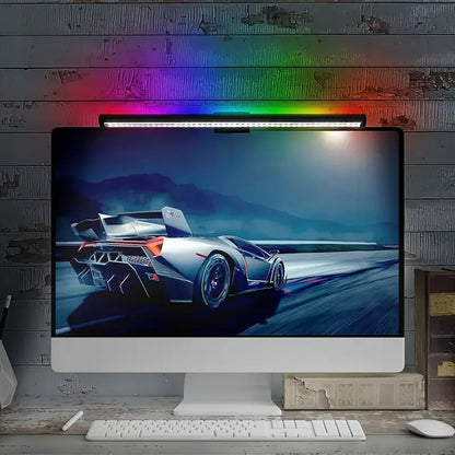 RGB LED Monitor Light Bar 30-44cm Screen Hanging Dimmable
