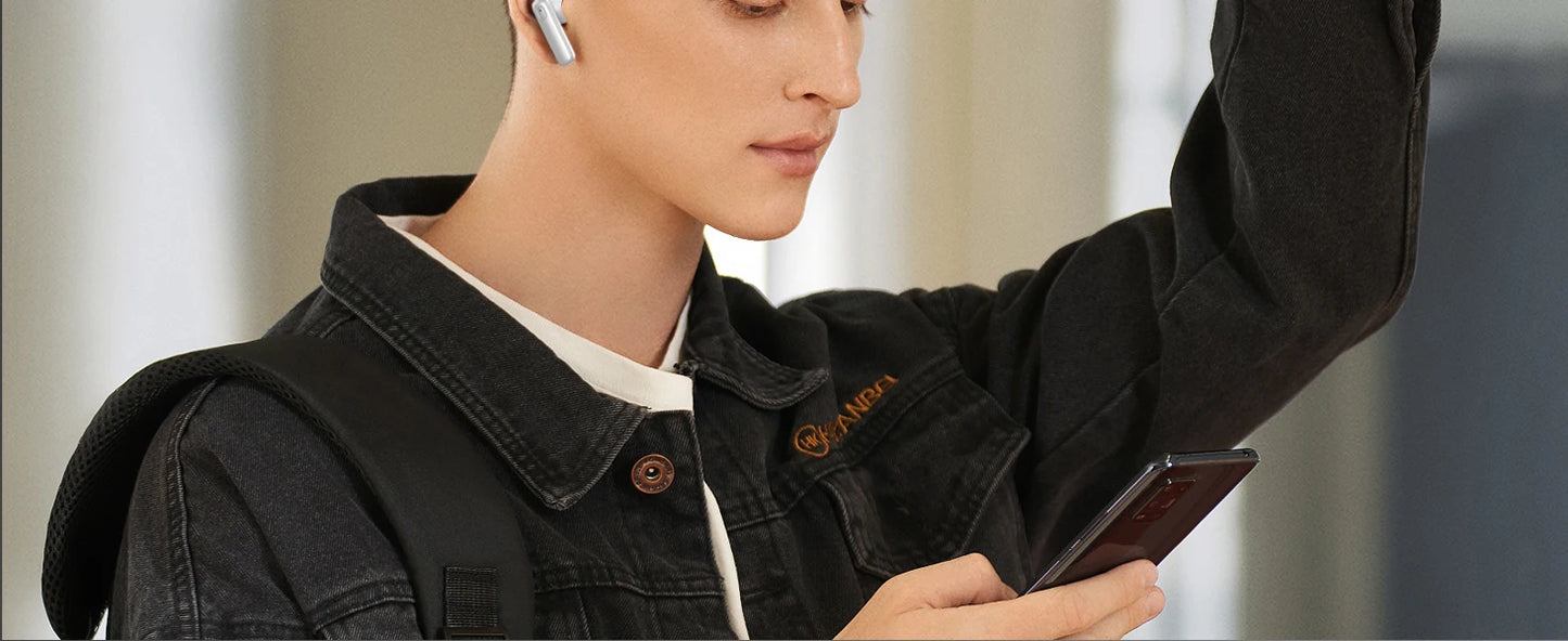 SoundMax TWS Bluetooth 5.3 Earphones, 40H, 4-Mic ENC, LED