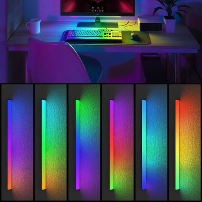 30cm RGBIC LED Light Bar Bluetooth App Remote Gaming Ambient