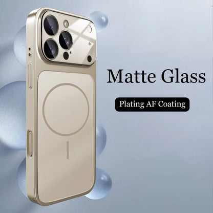Glass Nano Matte iPhone Case MagSafe Compatible