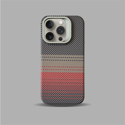 Carbon Fibre MagSafe iPhone Case Metal Lens Holder