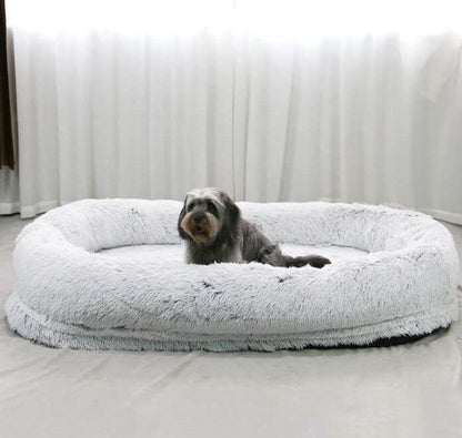 Extra Large Plush Dog Bed and Human Sofa 185 x 120 x 30 cm