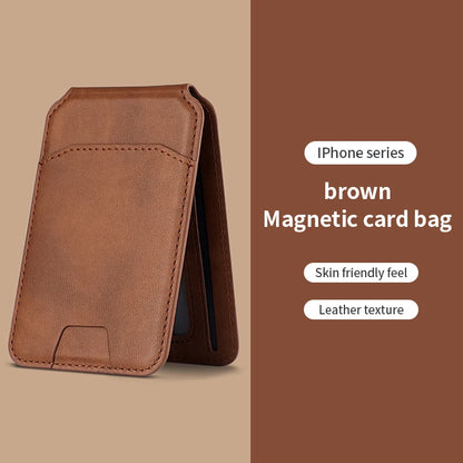 MagSafe Leather Card Wallet | Magnetic iPhone Holder