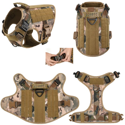 Tactical Dog Harness and Leash