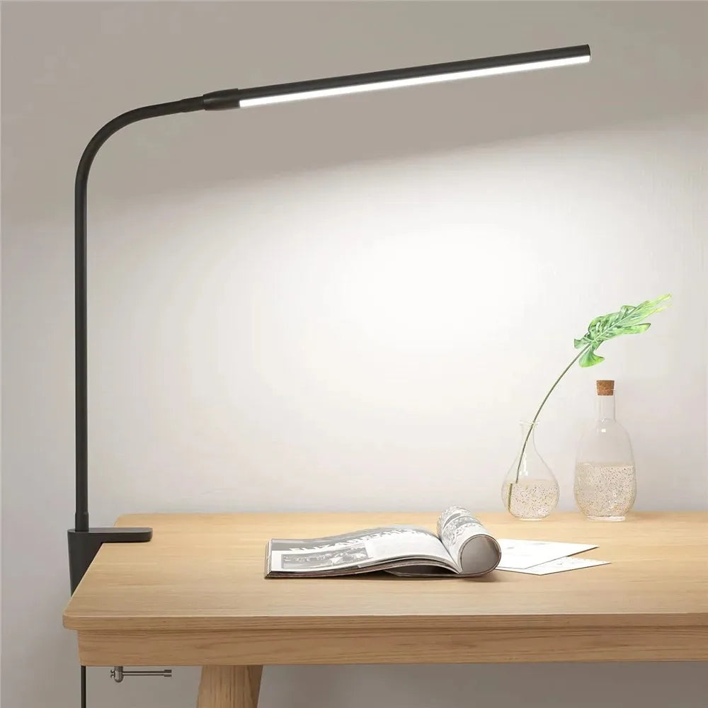 LED Architect Desk Lamp Double/Single Head Stepless Dimmable