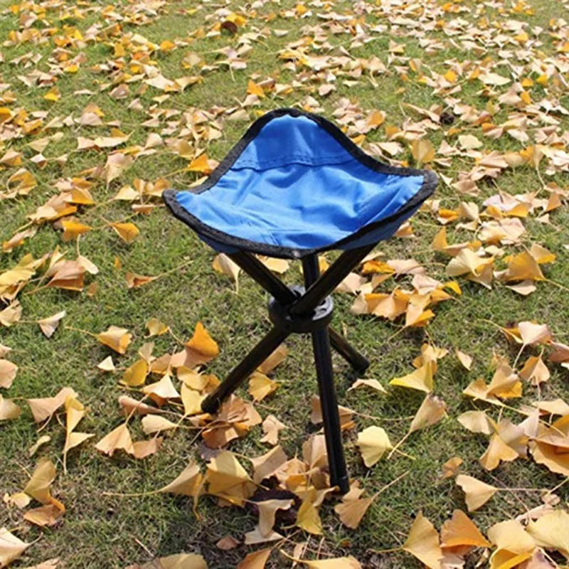 Travel Folding Chairs Blue Green Red