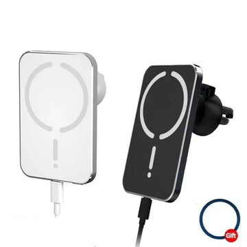 200W MagSafe Car Wireless Charger Mount | Air Vent, iPhone 12-17