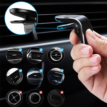 Magnetic Air Vent Phone Holder 360 Rotation GPS Mount Universal