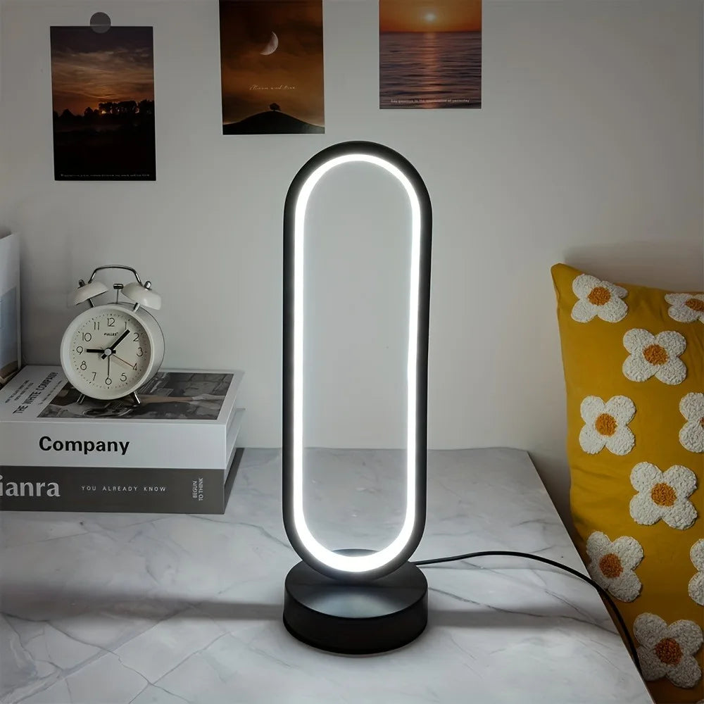 USB LED Night Light 10 Brightness 3 Lighting Circular Desk
