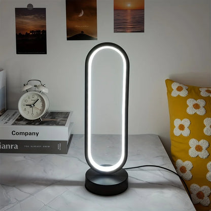 USB LED Night Light 10 Brightness 3 Lighting Circular Desk
