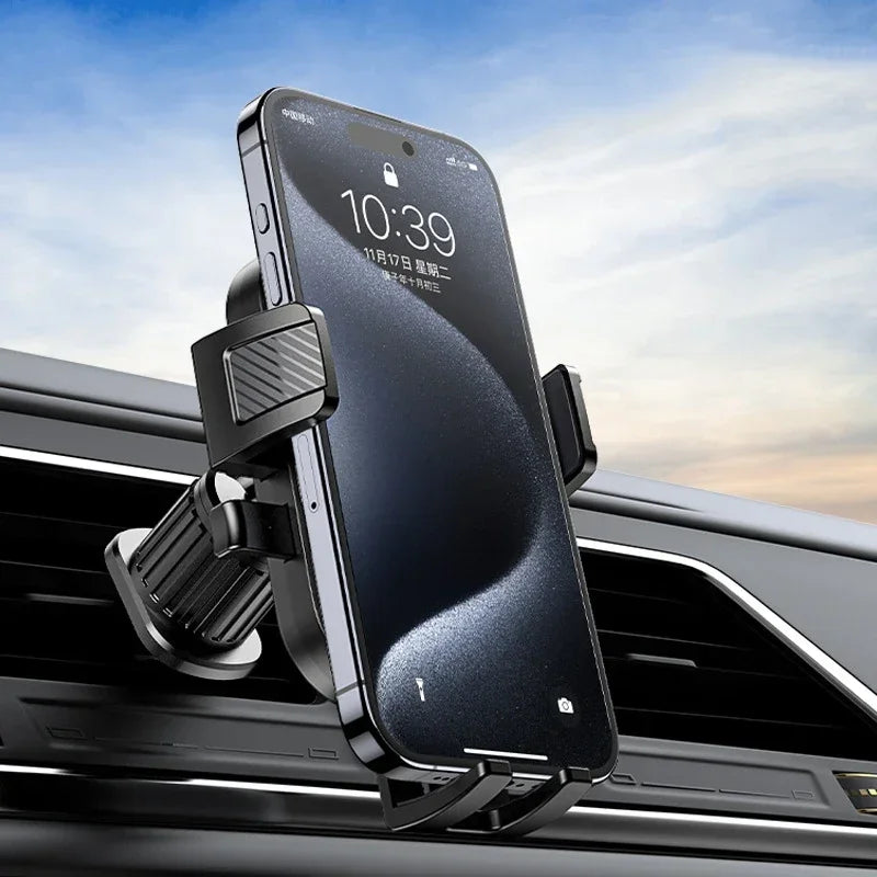 Flexible Auto Lock Car Phone Holder Air Vent Mount