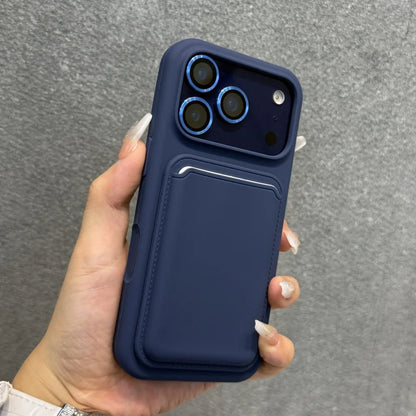 MagSafe Silicone Wallet Case | Shockproof iPhone Cover