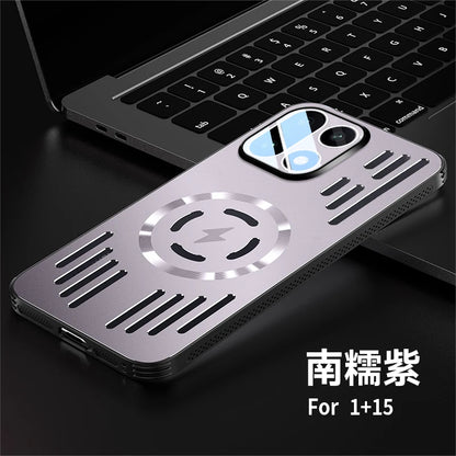 OnePlus 15 MagSafe Metal Heat Dissipation Case