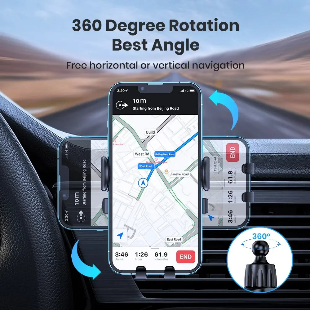 Gravity Auto Phone Holder Air Vent Mount Universal
