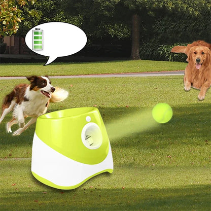 Rechargable Dog Tennis Ball Launcher Orange/ Blue/ Green