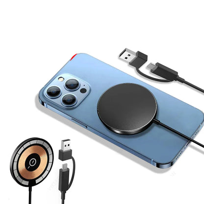 100W MagSafe Wireless Charger Pad for iPhone 17 16 15 14 13