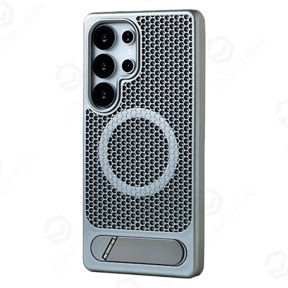 MagSafe Honeycomb Mesh Samsung Case Cooling Hard