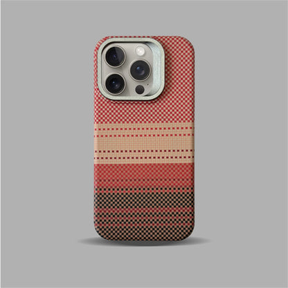 Carbon Fibre MagSafe iPhone Case Metal Lens Holder