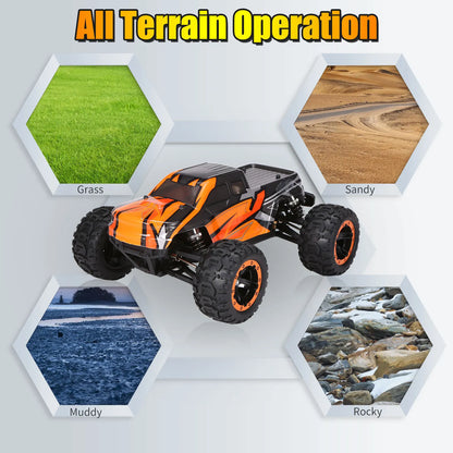 16889A-Pro 1/16 4WD RC Truck – 45KM/H, Brushless Motor, Waterproof