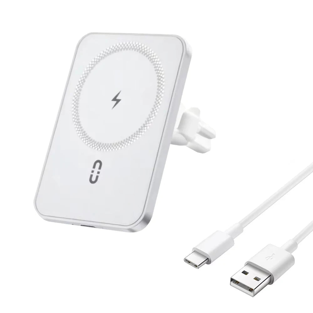 200W MagSafe Car Wireless Charger Mount | Air Vent, iPhone 12-17