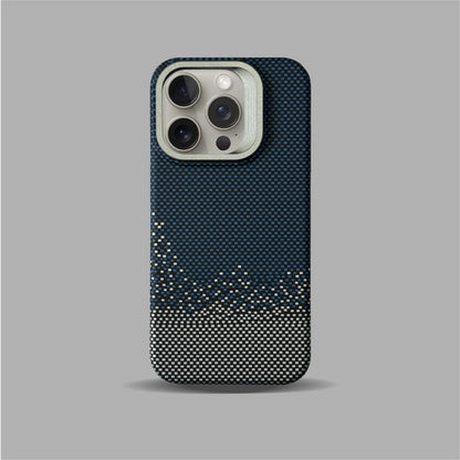 Carbon Fibre MagSafe iPhone Case Metal Lens Holder