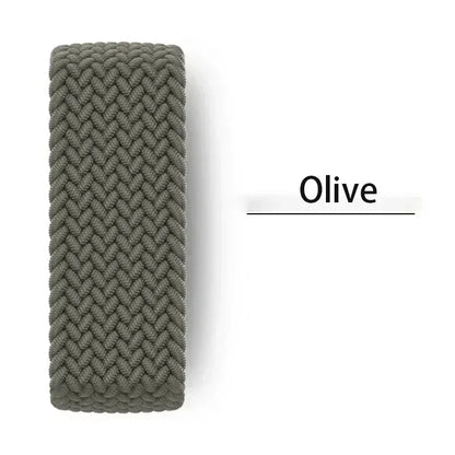 Braided Nylon Solo Loop Band for Apple Watch | 5 Colours