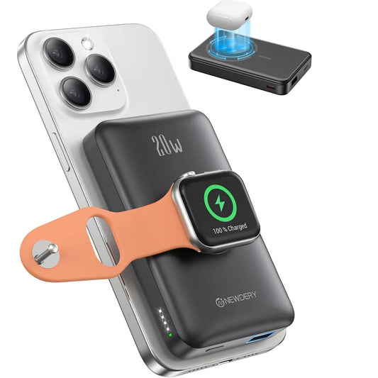 4-in-1 MagSafe Power Bank 10000mAh | iPhone + Apple Watch Charger