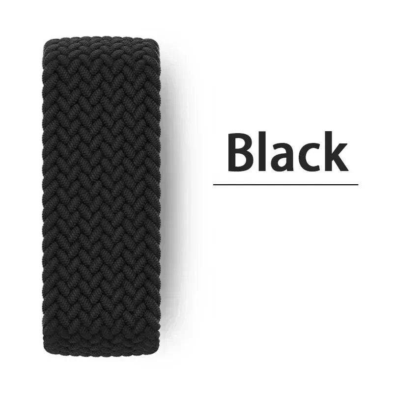 Braided Nylon Solo Loop Band for Apple Watch | 5 Colours