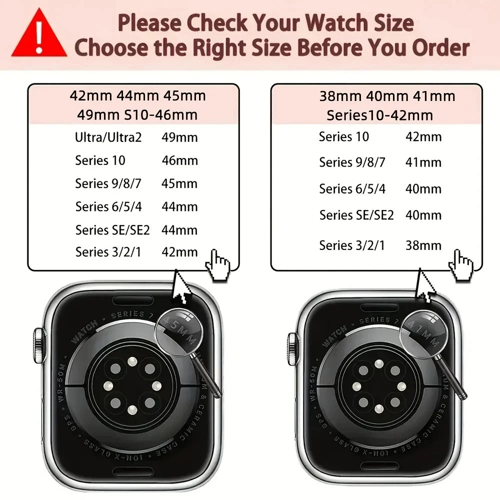 Magnetic Nylon Strap for Apple Watch | Adjustable Loop