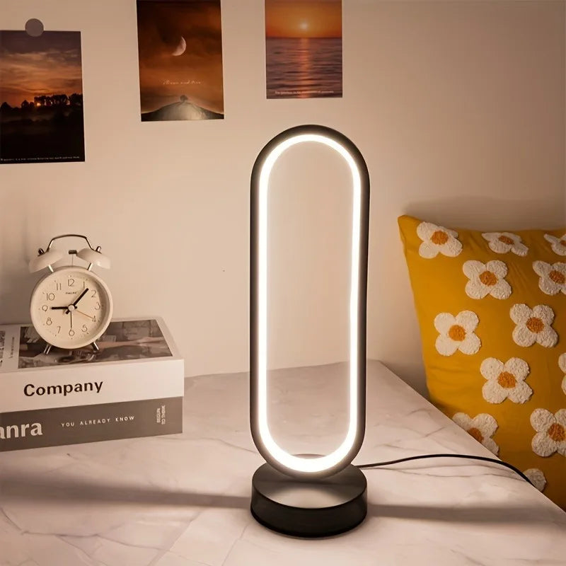 USB LED Night Light 10 Brightness 3 Lighting Circular Desk