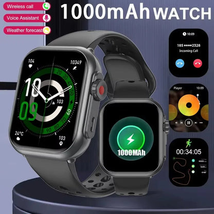 1.85" HD Smart Watch Ultra 2 | Bluetooth Call, IP68, Health Tracker