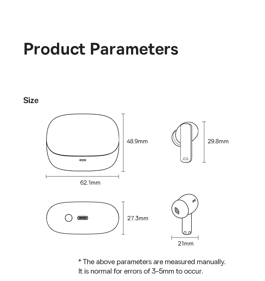 Baseus Bowie M2s Wireless Earbuds – 3D Spatial Audio, 30H Battery Life
