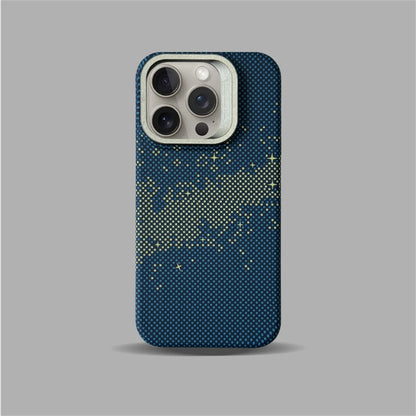 Carbon Fibre MagSafe iPhone Case Metal Lens Holder