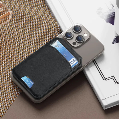 MagSafe Leather Card Wallet | Magnetic iPhone Holder