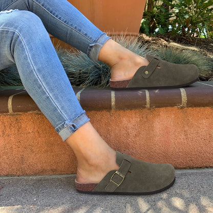 Comwarm Suede Mules Slippers